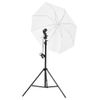 Kit De Estudio Fotográfico Con Set De Luces, Fondo Y Reflector Vidaxl