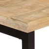 Mesa De Comedor Madera Maciza De Mango 110x50x76 Cm Vidaxl