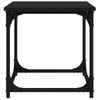 Mesa Auxiliar De Madera Contrachapada Negro 40x40x40 Cm Vidaxl