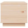 Mesa De Centro De Madera Maciza De Pino 40x50x35 Cm Vidaxl