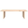 Soporte Para Monitor Madera Maciza De Pino 50x27x15 Cm Vidaxl