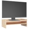 Soporte Para Monitor Madera Maciza De Pino 50x24x16 Cm Vidaxl