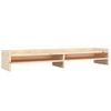 Soporte Para Monitor Madera Maciza De Pino 100x24x16 Cm Vidaxl