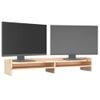 Soporte Para Monitor Madera Maciza De Pino 100x24x16 Cm Vidaxl