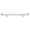 Soporte Para Monitor Madera Maciza De Pino Blanco 100x27x14 Cm Vidaxl