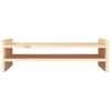 Soporte Para Monitor Madera Maciza De Pino 50x27x15 Cm Vidaxl