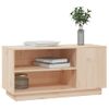 Mueble De Tv De Madera Maciza De Pino 80x35x40,5 Cm Vidaxl