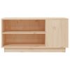 Mueble De Tv De Madera Maciza De Pino 80x35x40,5 Cm Vidaxl