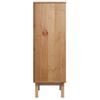 Aparador De Madera Maciza De Pino 85x43x125 Cm Vidaxl