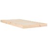 Estructura De Cama Madera Maciza De Pino 90x200 Cm Vidaxl