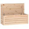 Caja De Almacenaje Madera Maciza De Pino 89x36,5x33 Cm Vidaxl