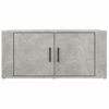 Mesa De Centro Madera Contrachapada Gris Hormigón 80x50x36 Cm Vidaxl