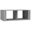 Mesa De Centro Madera Contrachapada Gris Sonoma 100x50x36 Cm Vidaxl