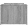 Mesa De Centro Madera Contrachapada Gris Sonoma 100x50x36 Cm Vidaxl