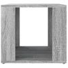 Mesita De Noche Madera Contrachapada Gris Sonoma 41x40x36 Cm Vidaxl