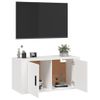 Mueble Para Tv De Pared Blanco 80x34,5x40 Cm Vidaxl