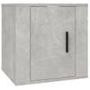 Mueble Para Tv De Pared Gris Hormigón 40x34,5x40 Cm Vidaxl