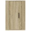 Mueble Para Tv De Pared Roble Sonoma 40x34,5x60 Cm Vidaxl