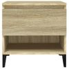 Mesa Auxiliar Madera Contrachapada Roble Sonoma 50x46x50 Cm Vidaxl