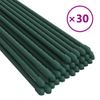 Tutores Para Plantas De Jardín 30 Unidades Acero Verde 90 Cm Vidaxl