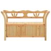 Banco Madera Maciza De Abeto 107x45x75,5 Cm Vidaxl