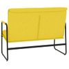 Banco De Tela Amarillo Claro 100x64x80 Cm Vidaxl