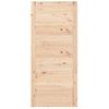 Puerta De Granero Madera Maciza Pino 90x1,8x204,5 Cm Vidaxl