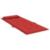 Cojines De Silla Con Respaldo Alto 2 Uds Tela Oxford Rojo Vidaxl