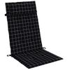 Cojines Silla Respaldo Alto 6 Uds Tela Oxford A Cuadros Negro Vidaxl