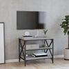 Mueble De Tv Madera Contrachapada Gris Sonoma 60x40x50 Cm Vidaxl