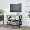 Mueble De Tv Madera Contrachapada Gris Sonoma 60x40x50 Cm Vidaxl