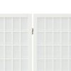 Biombo Plegable Con 5 Paneles Estilo Japonés Blanco 200x170 Cm Vidaxl