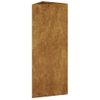 Jardinera De Acero Corten 30x26x75 Cm Vidaxl