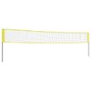 Red De Voleibol Tela Pe Amarillo Y Negro 823x244 Cm Vidaxl