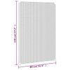 Mosquitera Magnética Para Ventanas Blanco 80x120 Cm Vidaxl