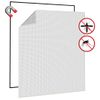 Mosquitera Magnética Para Ventanas Blanco 120x140 Cm Vidaxl