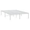 Estructura De Cama De Metal Blanca 135x190 Cm Vidaxl