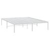 Estructura De Cama De Metal Blanca 160x200 Cm Vidaxl