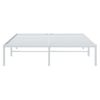 Estructura De Cama De Metal Blanca 160x200 Cm Vidaxl