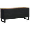 Mueble De Tv Madera Mango Y Madera Contrachapada 105x33,5x46 Cm Vidaxl