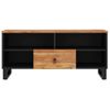 Mueble De Tv Madera Acacia Y Madera Contrachapada 100x33x46 Cm Vidaxl