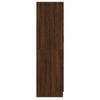 Armario Madera Contrachapada Roble Marrón 82,5x51,5x180 Cm Vidaxl