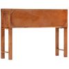 Mesa Consola Madera Maciza De Acacia Rugosa 120x32x80 Cm Vidaxl