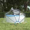 Cúpula Para Piscina Redonda Pvc 315x158 Cm Vidaxl