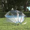 Cúpula Para Piscina Redonda Pvc 376x188 Cm Vidaxl