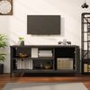 Mueble De Tv Madera Contrachapada Negro 100x40x45 Cm Vidaxl