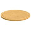 Tablas De Cortar 6 Uds Bambú Ø30x1,5 Cm Vidaxl