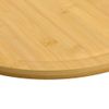 Tablas De Cortar 6 Uds Bambú Ø30x1,5 Cm Vidaxl