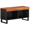 Mueble De Tv Madera Maciza De Acacia 85x33x43,5 Cm Vidaxl