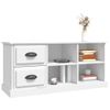 Mueble Para Tv Madera Contrachapada Blanco 102x35,5x47,5 Cm Vidaxl